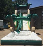 20ft Tropical Wave Slide with Pool 20ft Tropical Wave Slide with Pool